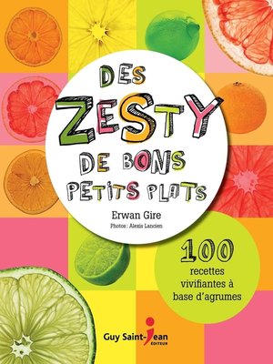 cover image of Des zestys de bons petits plats
